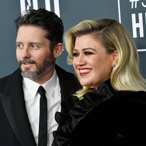 Brandon Blackstock and Kelly Clarkson attend the 25th Annual Critics' Choice Awards