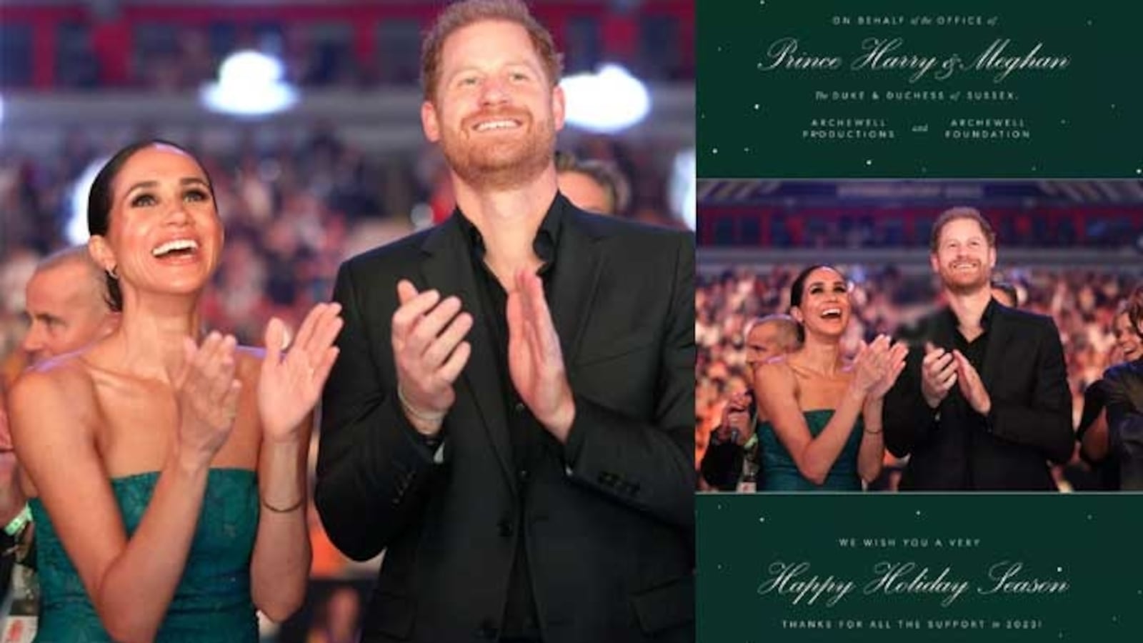 Harry and Meghan’s Christmas card.