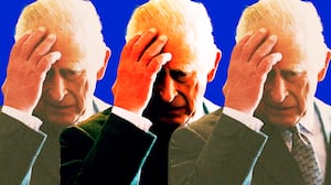 King Charles photo illustration