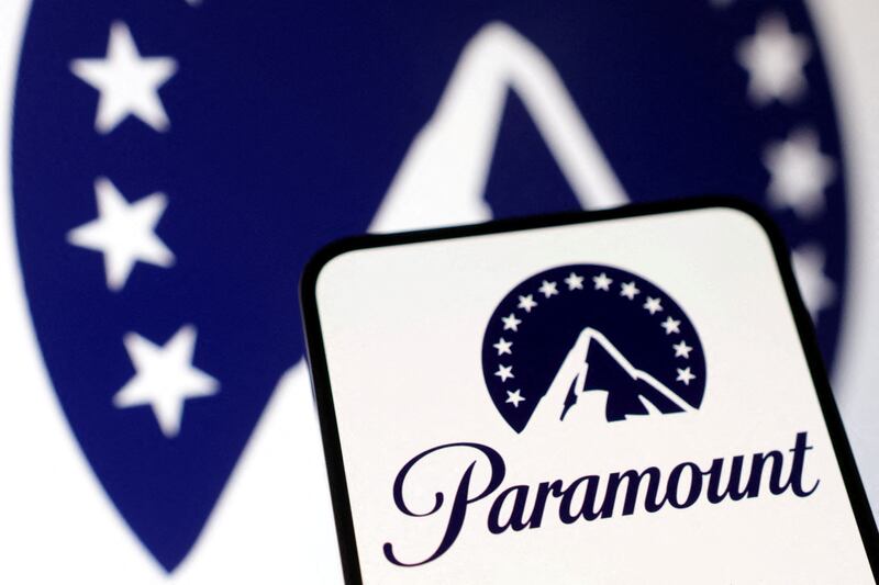 FILE PHOTO: Paramount Global logo is seen in this illustration taken December 17, 2024. REUTERS/Dado Ruvic/Illustration/File Photo