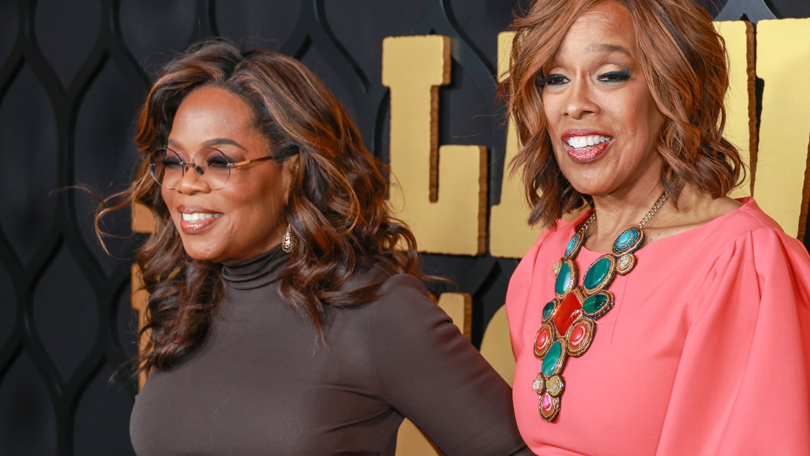 Oprah Winfrey and Gayle King