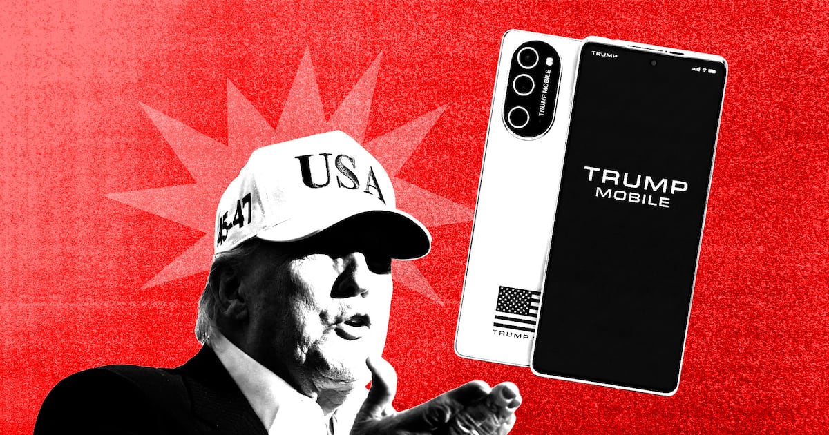 Trump Mobile Called Out for Suspicious Blunders Amid Fresh Cash Grab - The Daily Beast image