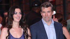 Anne Hathaway and Patrick Brammall