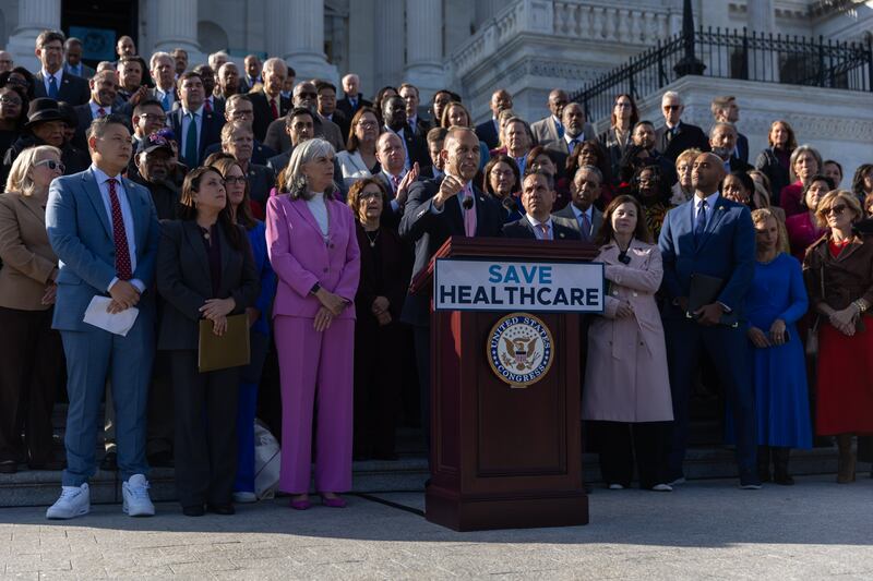 House Democrats vowed to keep fighting to extend the enhanced ACA subsidies on Wednesday ahead of the House vote on the bill to fund the government on Day 43 of the government shutdown.