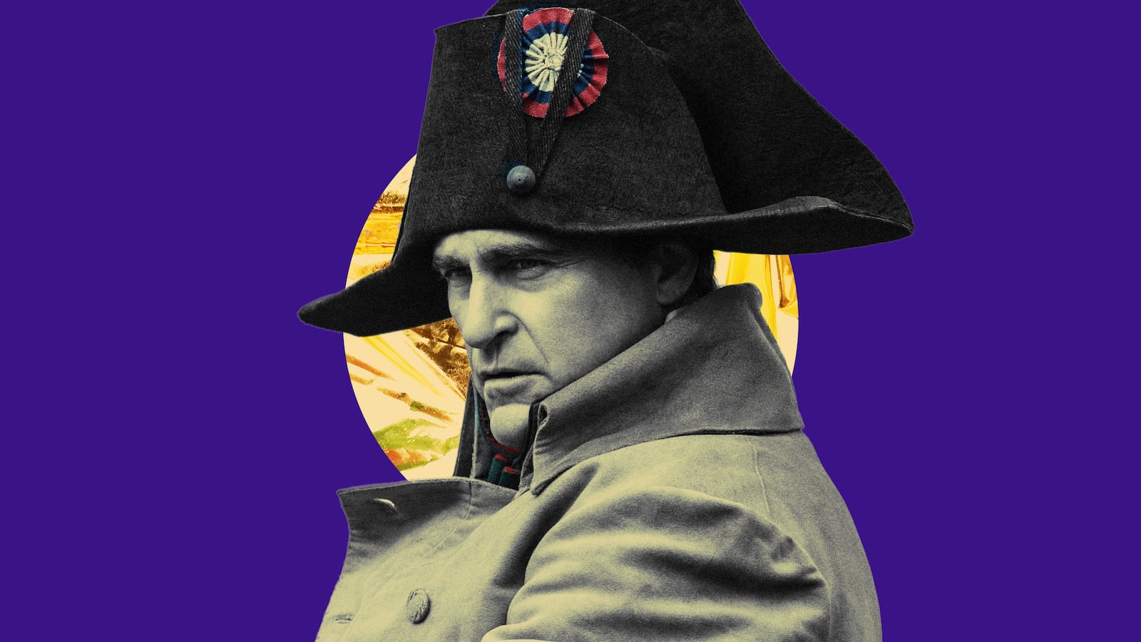 Joaquin Phoenix in Napoleon.