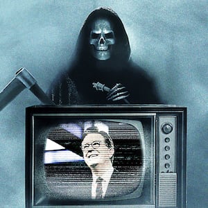 The Grim Reaper pulling the plug on late night TV.