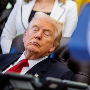 President Donald Trump appears at an event on lowering drug prices in the Oval Office at the White House on November 06, 2025 in Washington, DC.