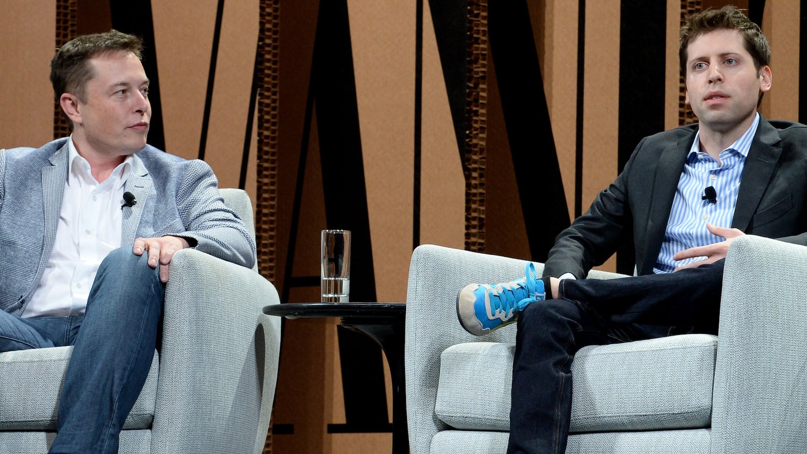 Elon Musk and Sam Altman.