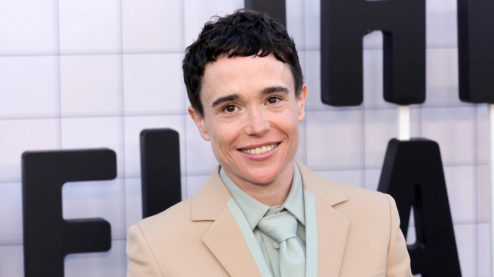 Elliot Page announces his first public relationship since coming out as a transgender man in 2020.