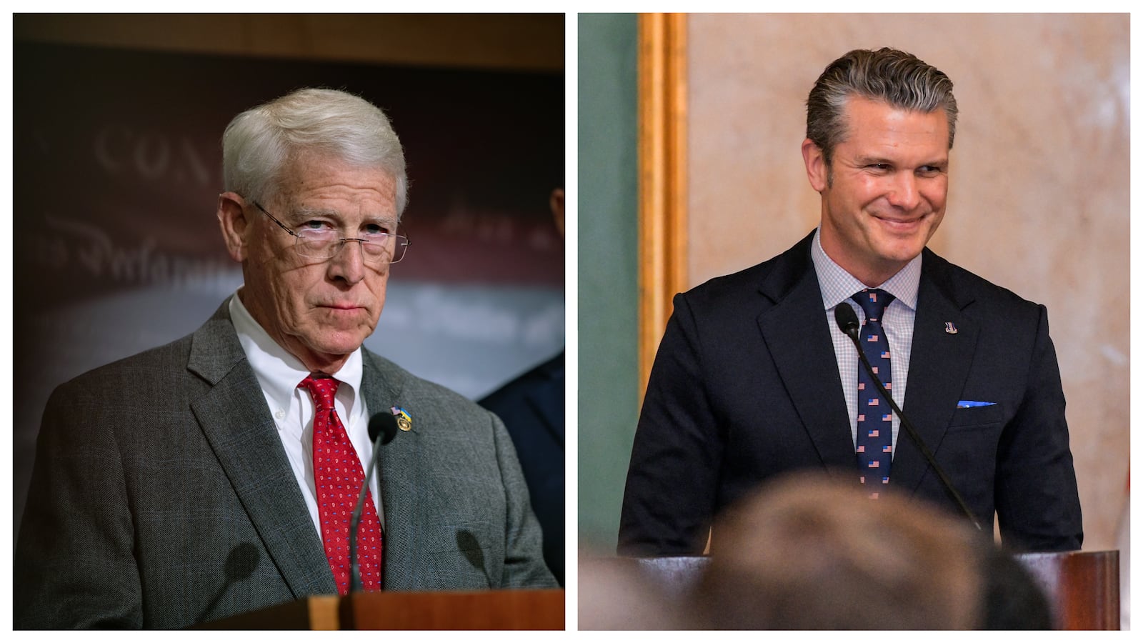 Roger Wicker and Pete Hegseth