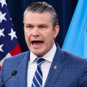 U.S. Secretary of Defense Pete Hegseth holds a press briefing in the Pentagon Press briefing room, following the announcement of a two-week ceasefire in the Iran war, at the Pentagon in Washington, D.C.