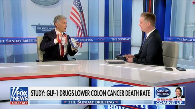 Dr. Oz on The Sunday Briefing with Peter Doocy