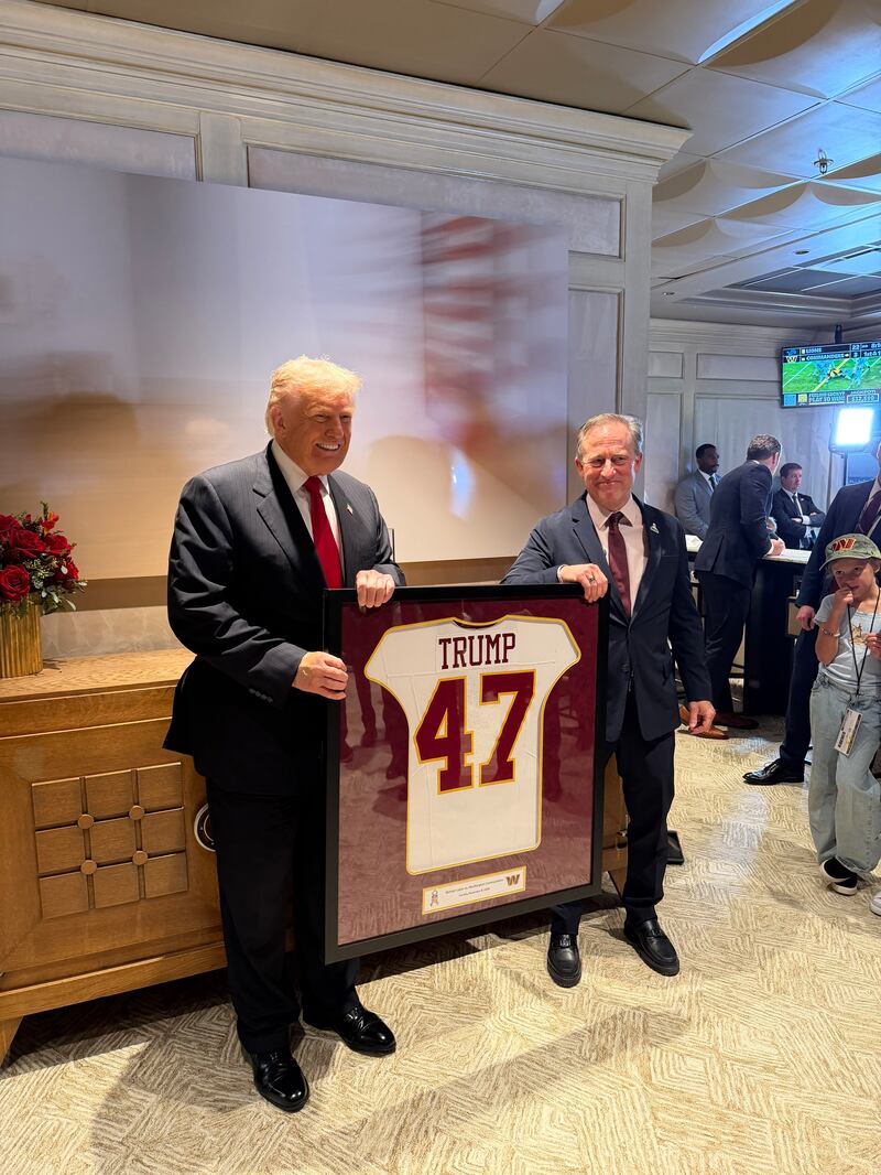 President Donald Trump and Josh Harris