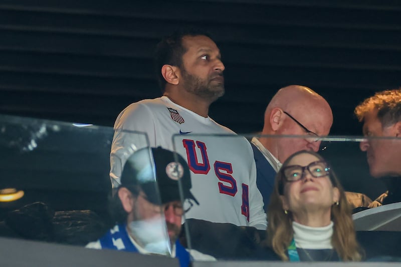 Patel attended the goal medal game during a trip that the FBI claimed was not personal in nature.