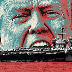Trump and the USS Abraham Lincoln
