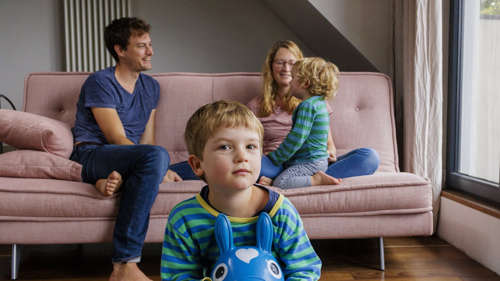 BONN, GERMANY - AUGUST 06: In this photo illustration family life on August 06, 2023 in Bonn, Germany. (Photo Illustration by Ute Grabowsky/Getty Images)