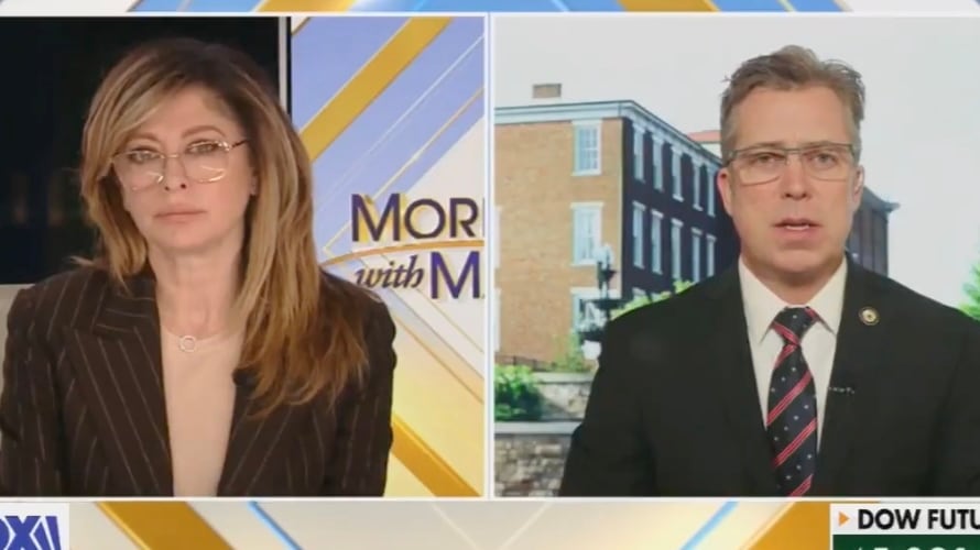 Maria Bartiromo and U.S. Rep. Andy Ogles.