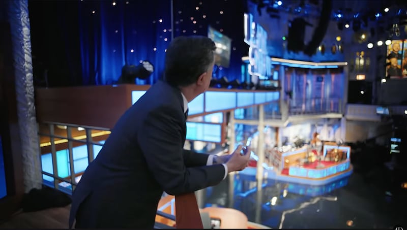 Stephen Colbert on Architectural Digest