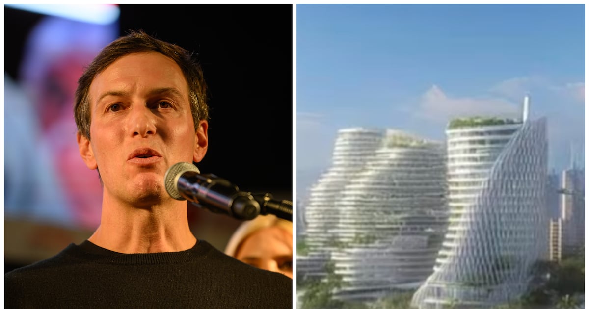 Trump’s Son-in-Law Pitches $112B Tech Utopia on Gaza Rubble