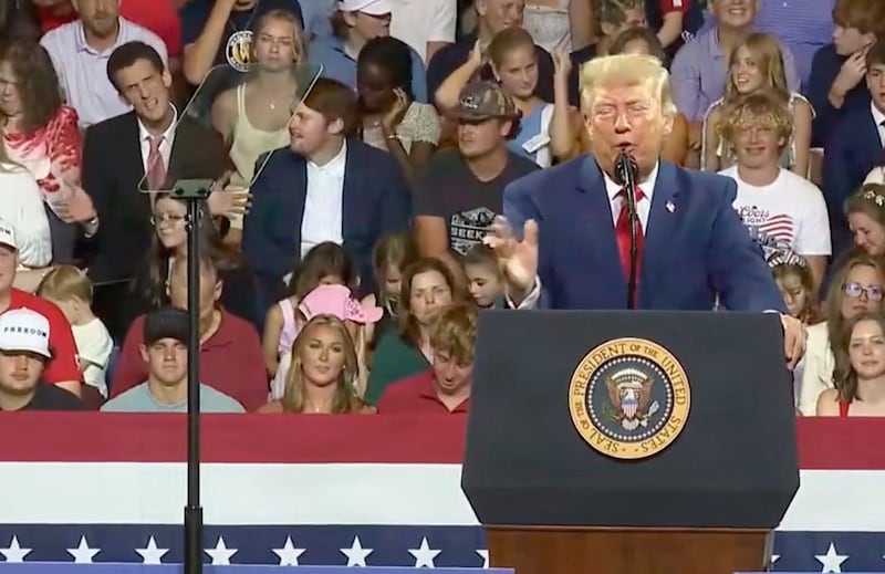 donald trump rally marietta georgia