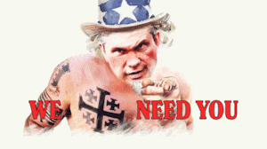 Pete Hegseth as Uncle Sam