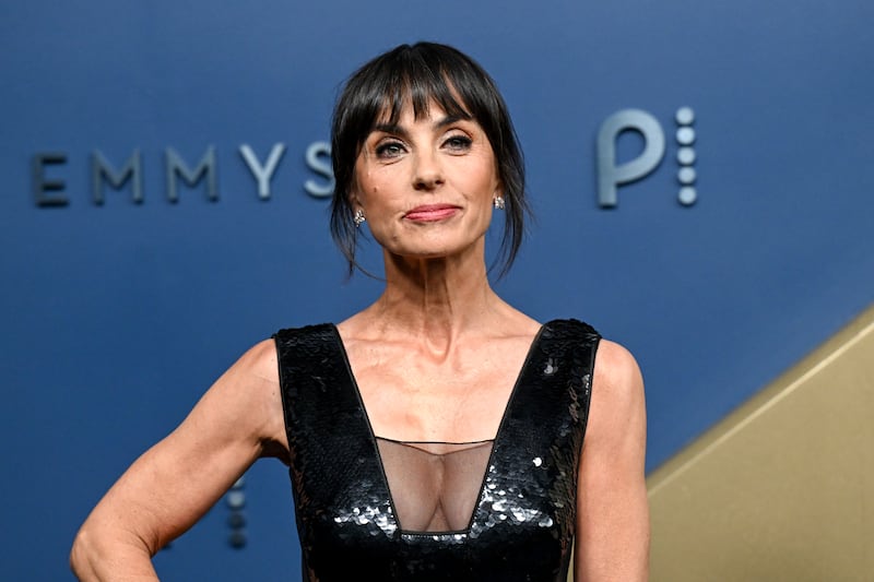 Constance Zimmer at the 78th Emmy Awards on September 14.