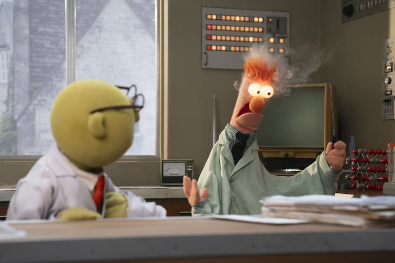 Dr. Bunsen Honeydew and Beaker.
