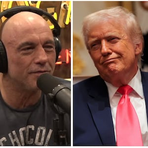 Joe Rogan and Donald Trump