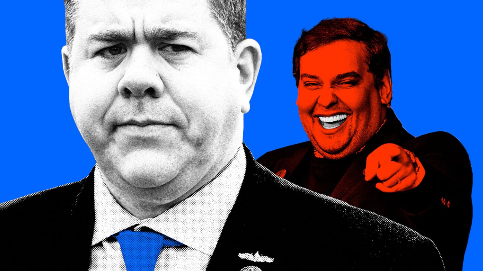 Nick LaLota and George Santos.