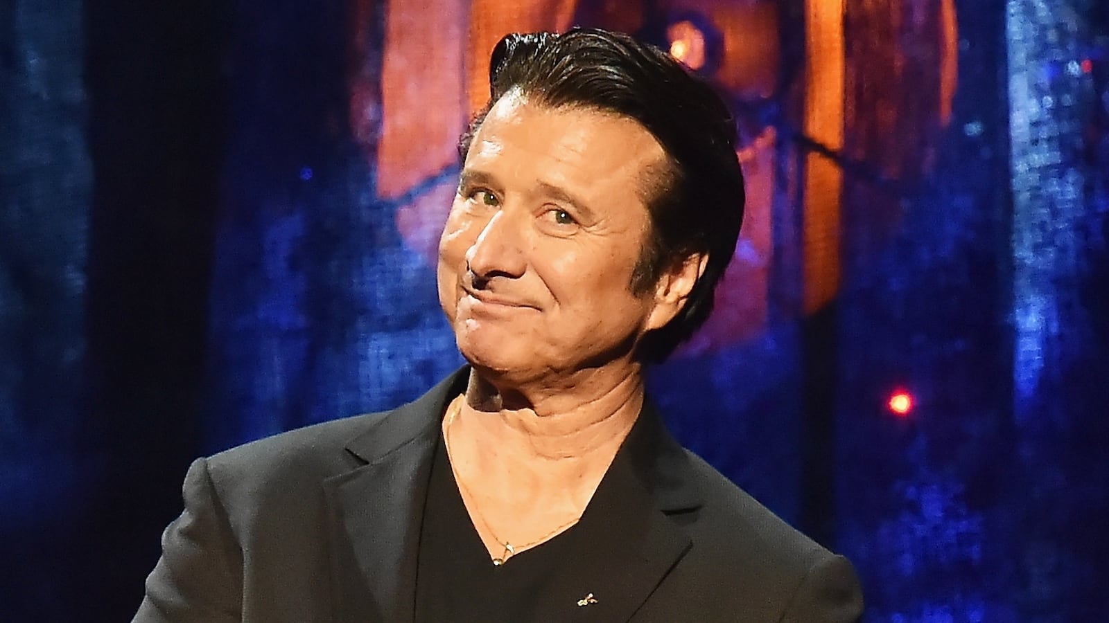 NEW YORK, NY - APRIL 07: 2017 Inductee Steve Perry of Journey speaks onstage at the 32nd Annual Rock & Roll Hall Of Fame Induction Ceremony at Barclays Center on April 7, 2017 in New York City. The event will broadcast on HBO Saturday, April 29, 2017 at 8:00 pm ET/PT (Photo by Jeff Kravitz/FilmMagic)