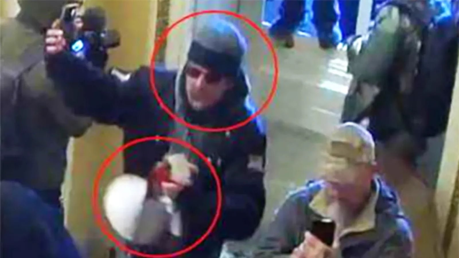 Photo of Philip Sean Grillo at the U.S. Capitol on Jan. 6, 2021.