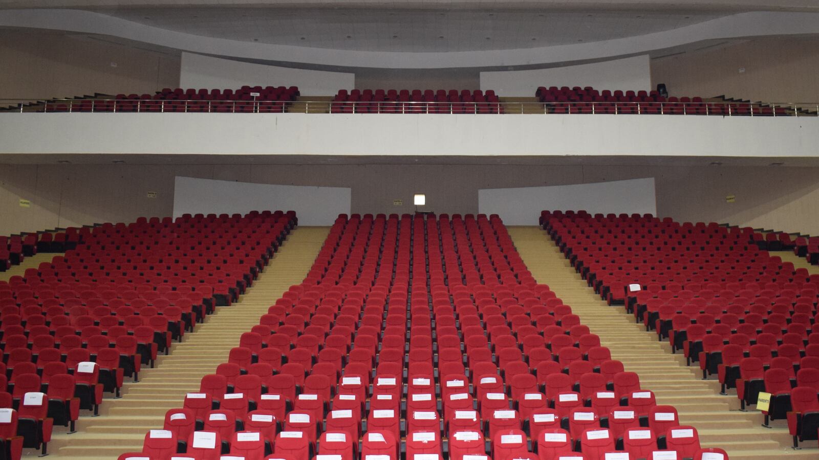 An auditorium.