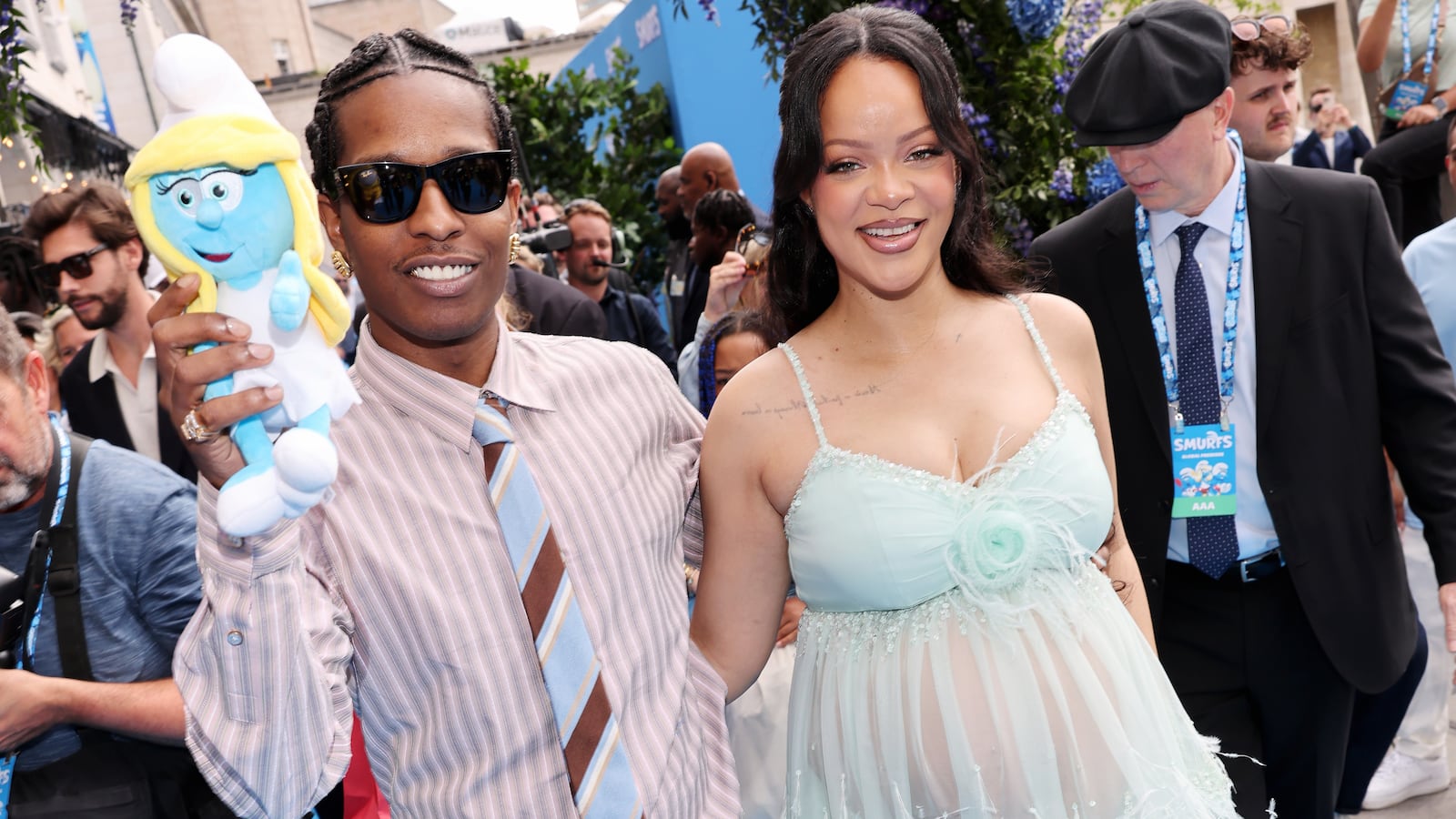 Rihanna and A$AP Rocky.