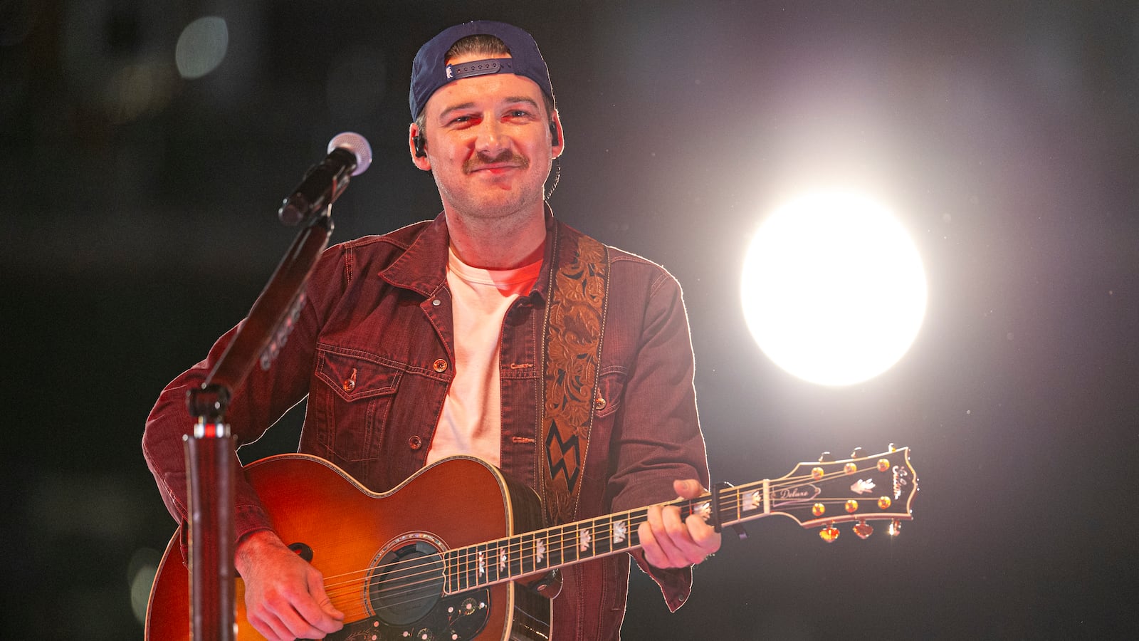 Morgan Wallen performs at the Billboard Music Awards