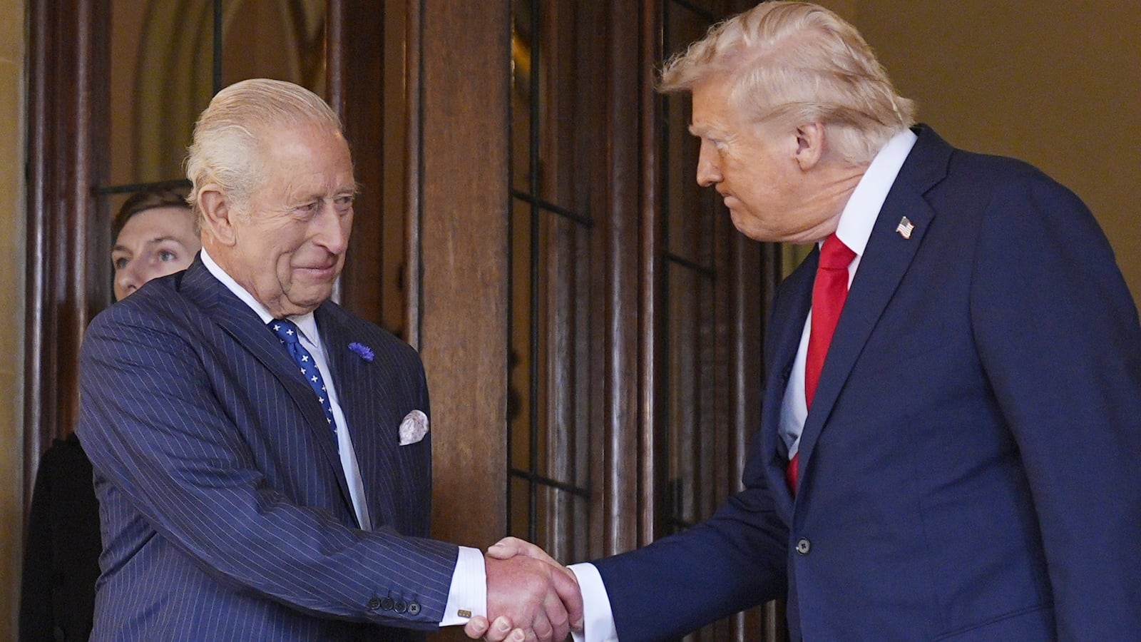 Donald Trump bids farewell to King Charles III