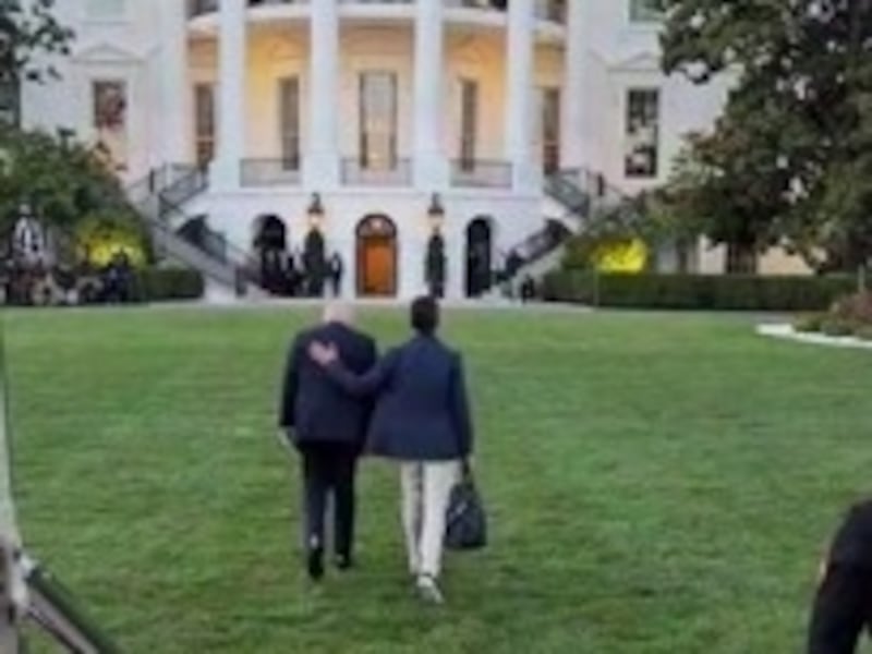 "Sleepover at dad's house," the 48-year-old captioned his video.
