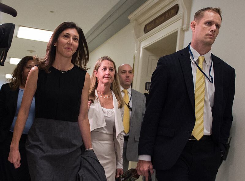 Lisa Page testified in 2018 to Congress about her relationship with Strzok.