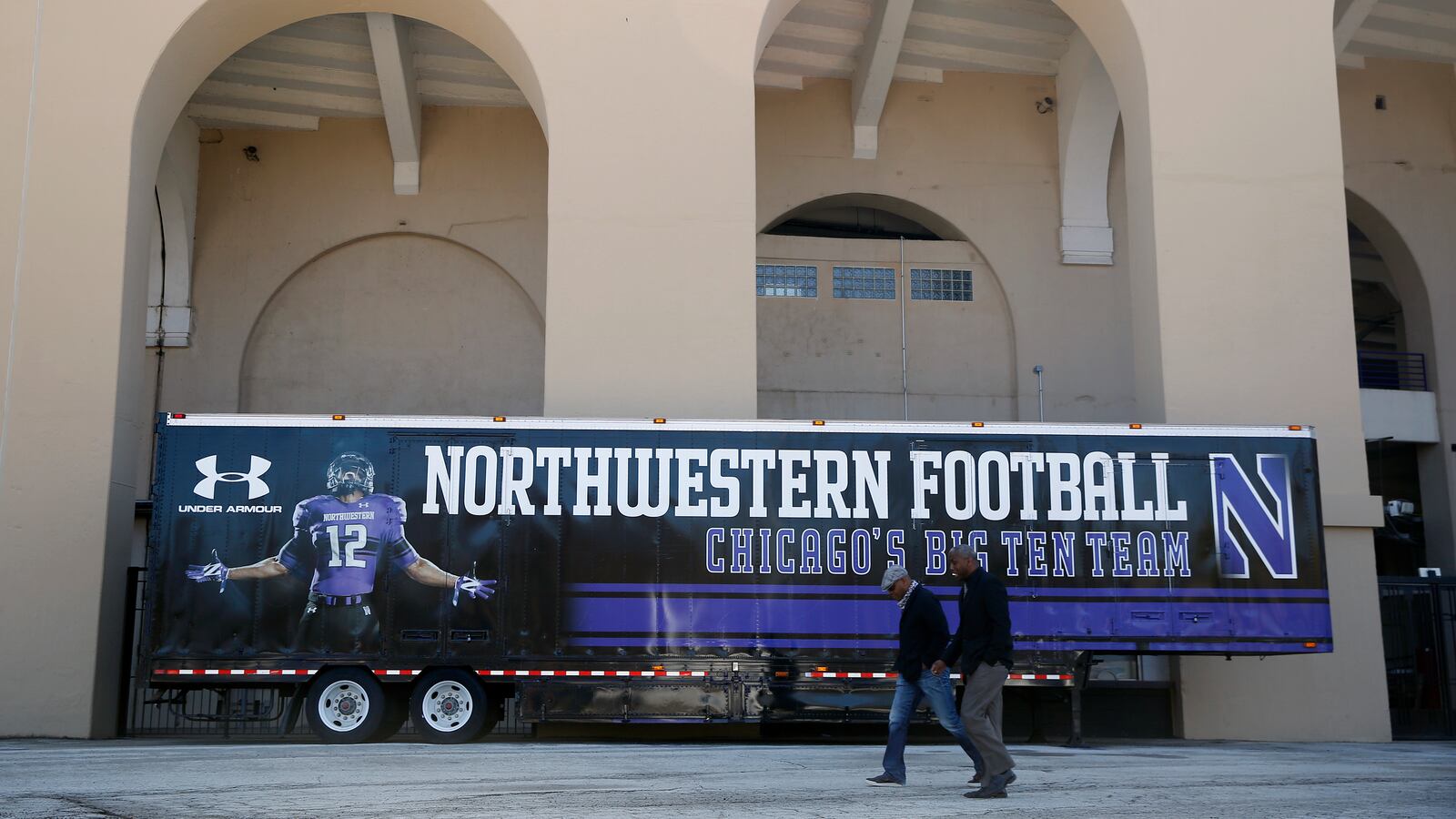 Northwestern sign