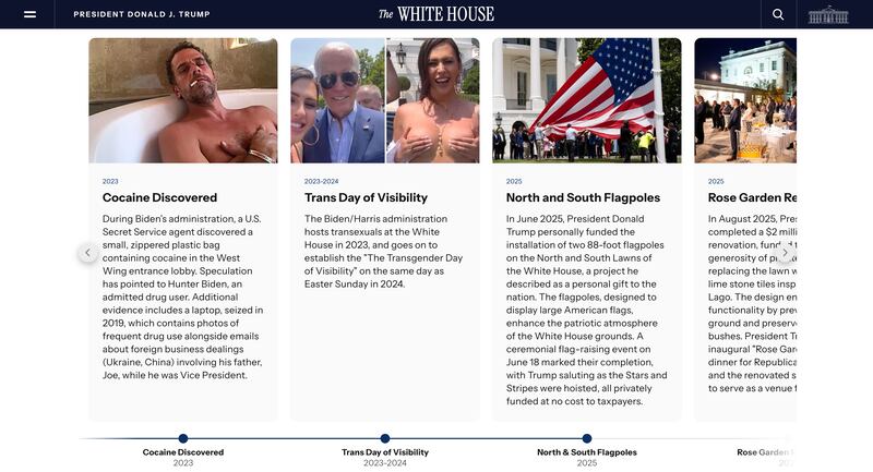 White House website