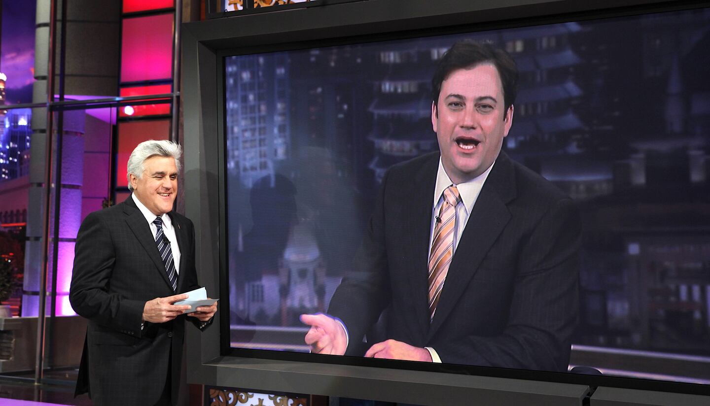 Jay Leno Regrets Letting Jimmy Kimmel Humiliate Him on His Own Show
