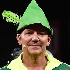 NEW YORK, NY - MAY 14: Founder of The Robin Hood Foundation, Paul Tudor Jones speaks on stage during The Robin Hood Foundation's 2018 benefit at Jacob Javits Center on May 14, 2018 in New York City. (Photo by Kevin Mazur/Getty Images for Robin Hood)