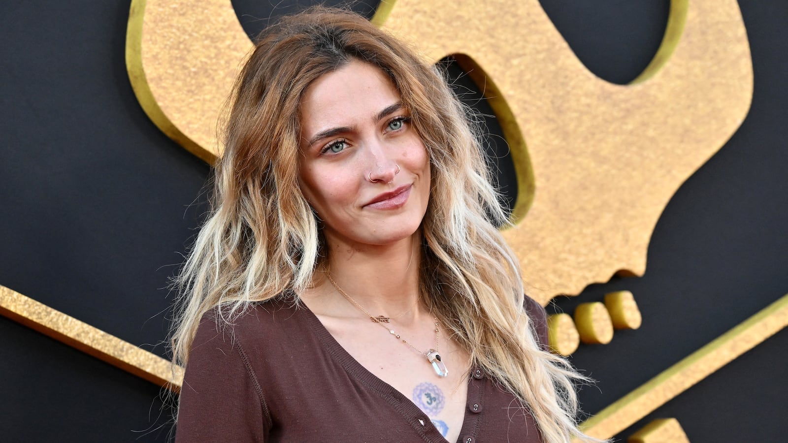 US singer Paris Jackson attends the Los Angeles premiere of "Jackass: Best and Last" at the Paramount Theatre in Los Angeles on June 23, 2026.