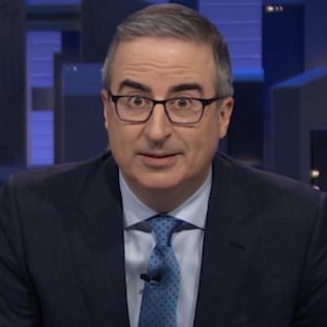 John Oliver talks CBS on Last Night Tonight.