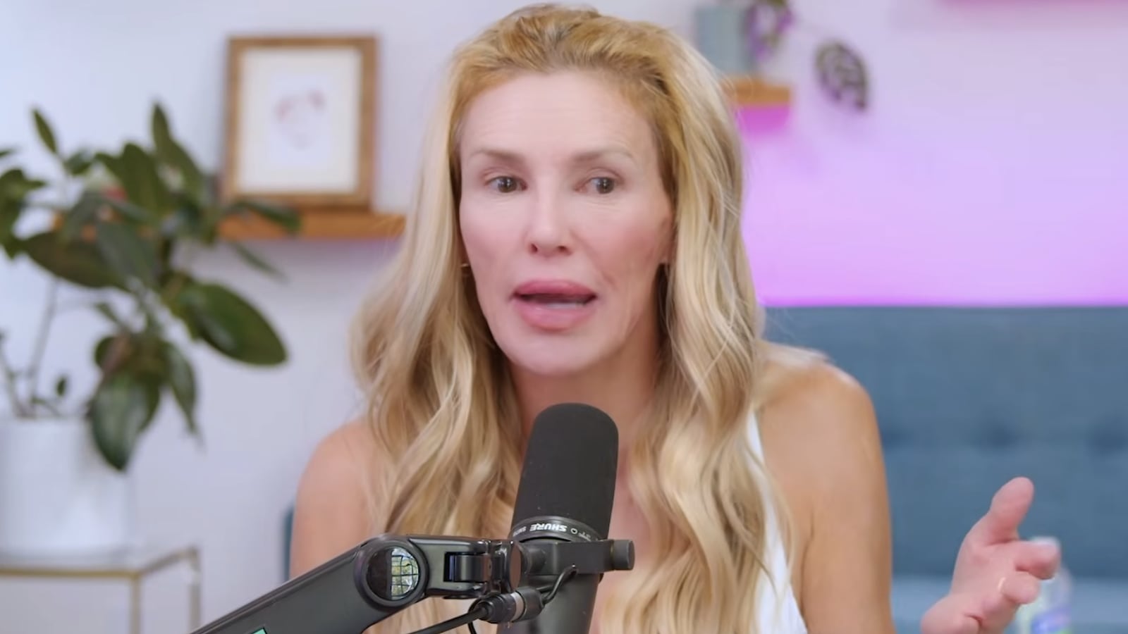 Brandi Glanville talks about her latest health issue on her podcast.