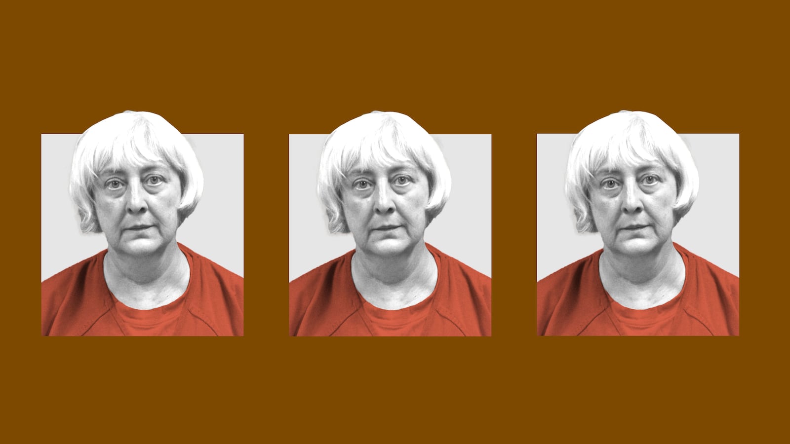 A photo illustration of Alice Weiss