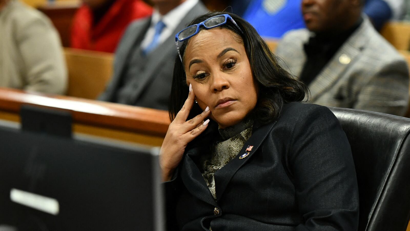 Fulton County District Attorney Fani Willis at a hearing last November.