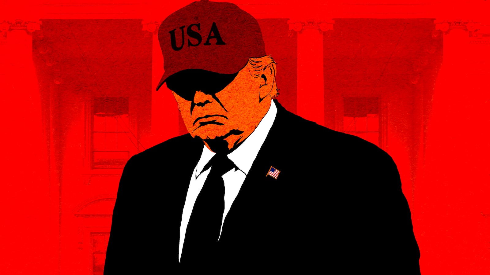 Donald Trump illustration