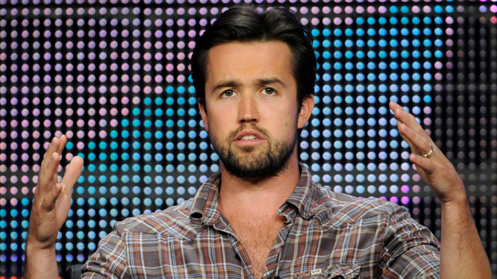 Rob McElhenney was diagnosed with neurodevelopmental disorders and learning disabilities.