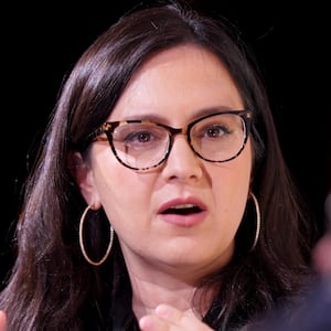 WASHINGTON, DC - JANUARY 18: The Free Press' Honestly with Bari Weiss (pictured) hosts Senator Ted Cruz presented by Uber and X on January 18, 2025 in Washington, DC.