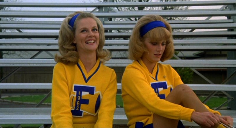 Martha Smith and Mary Louise Weller in National Lampoon's “Animal House.”